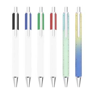 Nuevos Bolígrafos Multifuncionales en Promoción, Bolígrafos Hexagonales con Regla, Bolígrafos Divertidos con Diseño Impreso - Product Image 2