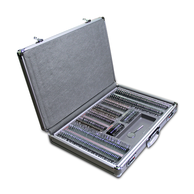 Optical Intrusment Trial Lens Box 266 Pieces Trail Lens Box With Metal