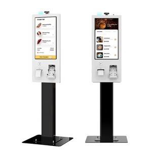 त्वरित सेवा रेस्तरां और फास्ट फूड के लिए KH-2730 ऑल-इन-वन टच स्क्रीन 27 इंच स्व-ऑर्डर कियोस्क - Product Image 3