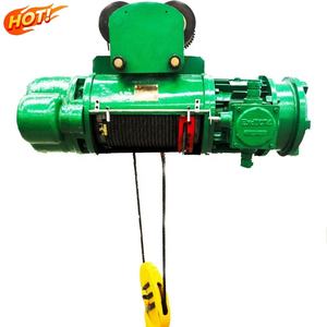 Katrol tali kawat CD elektrik <span class=keywords><strong>1000kg</strong></span> 220v, lift derek logam baja baru untuk dalam dan luar ruangan untuk restoran industri ritel - Product Image 2