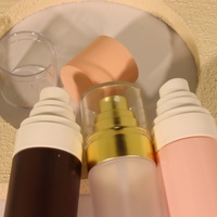 Nouvelle arrivée 100ml PET Fine Mist Spray Bottle Foggy Cosmetic Make-up Fixer avec capuchon sans poussière pour l'emballage des soins de la peau