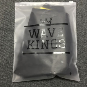 Sac d'emballage pour vêtements en EVA transparent auto-scellant, fermeture éclair, aspect givré, plastique PE, chaussettes, logo personnalisable, imprimable, chaussures - Product Image 4