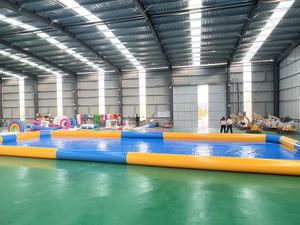 Summer Joy Inflatable <strong>Floating</strong> Race Platform For Home Closed Air <strong>Pool</strong> Resorts Splash Pads Water Parks Occasions - Product Image 3