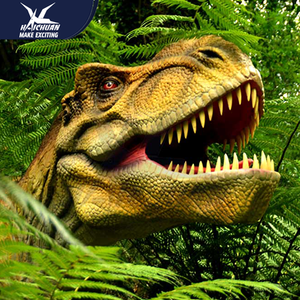 Jurassic World decoraciones realista robot animatronic trex dinosaurio Parque de Atracciones equipo t-rex estatua en movimiento - Product Image 1