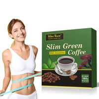 Café Vert Minceur aux Extraits de Ginseng, Ganoderma et L-Carnitine pour la Gestion du Poids et le Soutien aux Objectifs de Fitness