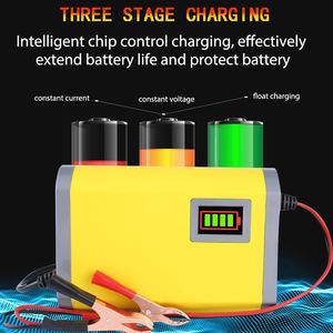 Chargeur <span class=keywords><strong>de</strong></span> batterie automatique 12V 13.6V 14.6V 1A 2A 3A 5A 10A Batteries plomb-acide à bord pour <span class=keywords><strong>moto</strong></span> ATV voiturette <span class=keywords><strong>de</strong></span> golf voiture camion chargeur - Product Image 5