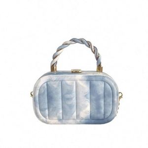 Nouvel Arrivage – Ensembles Sac à Main Carré et Sac Chapeau de Marque Célèbre avec Logo Personnalisé, en Polyester/Coton de Qualité, pour Femme, Idéal Soirées - Product Image 6