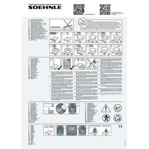 Soehnle Küchenwaage Page Aqua Proof numérique 10kg Tragkraft silber - Product Image 3