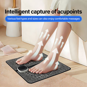 Productos más vendidos, masajeador de pies de pedicura portátil USB para uso doméstico, almohadilla de masaje <span class=keywords><strong>TENS</strong></span>, masajeador de pies EMS - Product Image 2