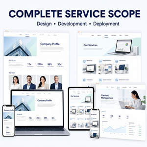 Conception et développement de sites web d'entreprise avec HTML CSS réactif personnalisé pour la construction de la marque et la mise <span class=keywords><strong>en</strong></span> valeur du profil de l'entreprise <span class=keywords><strong>en</strong></span> <span class=keywords><strong>ligne</strong></span> - Product Image 2