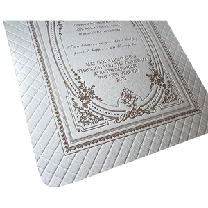Tarjetas de Visita Impresas Personalizadas en Cartón Dúplex, con Estampado en Relieve, Impresión UV, Impresión Offset, Código QR, Tarjeta de Felicitación Plegable - Product Image 5
