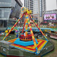Manège à pendule rotatif à 360 degrés, équipement d'attraction extrême pour fête foraine, manège frisbee à vendre
