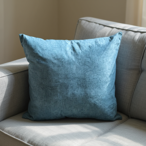 Cuscino in Denim Grigio-Blu 50*50, Cuscini per Seduta e Cuscini Decorativi - Product Image 2