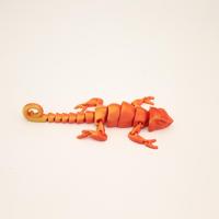 Jouet de simulation créatif 3D imprimé en 3D, dragon caméléon SDL06, multicolore, articulations mobiles, lézard, ornement 3D, cadeau, vente chaude