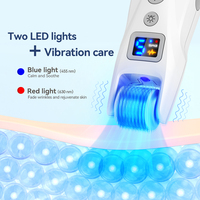 Rouleau de micro-aiguilles en titane LED pour thérapie bio, fabrication OEM/ODM sur mesure, vente en gros, nouveau, 540 aiguilles, dermaroller