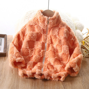 Jaqueta Longa Infantil Forrada com Fleece, Cardigã de Outono Inverno com Zíper e Gola Alta para Meninos e Meninas, Roupas para Bebês - Product Image 6
