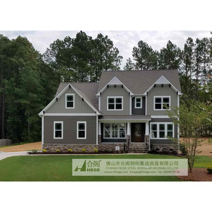 HEGE <b>Prefab</b> <b>House</b> Light Steel Frame Villa Farmhouse Style Total Project Solution - Product Image 4