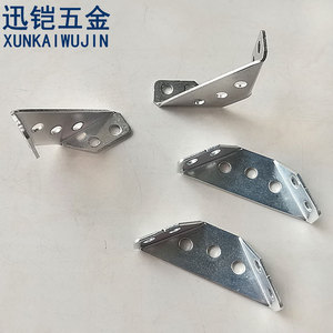 Soporte de Esquina Triangular de Acero Inoxidable Xunkai Wujin con 3 Orificios, Reforzado, para Fijación de Gabinetes a la Pared, Accesorio de Ferretería - Product Image 3