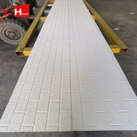 Panneau de bardage extérieur en aluminium sculpté pour villa, maison, revêtement mural, isolation, panneaux sandwich PU PIR, décoratifs pour l'extérieur