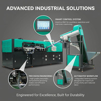 Machine de production de petites bouteilles PET 12000 bouteilles par heure, souffleur à 9 cavités entièrement servo pour usines d'emballage d'eau potable