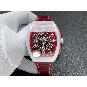 Reloj Mecánico de Lujo con Correa de Cuero Hecha a Mano de Alta Calidad, Reserva de Marcha, Caja de Cerámica Tonneau, Cristal de Zafiro, 41 mm, 3 BAR - Product Image 2