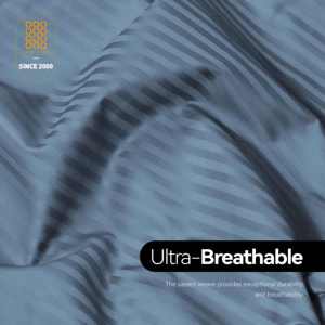 Juego <span class=keywords><strong>de</strong></span> Sábanas Súper Suaves y Ecológicas <span class=keywords><strong>de</strong></span> <span class=keywords><strong>300</strong></span> <span class=keywords><strong>Hilos</strong></span>, 100% Algodón, Transpirables, 4 Piezas, Bolsillos Profundos <span class=keywords><strong>de</strong></span> 18 Pulgadas, Tejido Satinado - Product Image 2