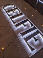 Enseigne publicitaire LED en acrylique pour boutique TikTok, lettres lumineuses personnalisées, logo décoratif, enseigne LED personnalisée
