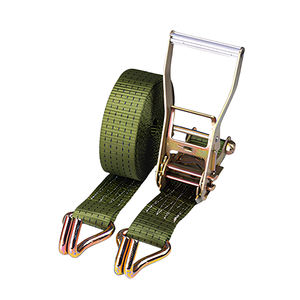 Ce GS 인증 하이 퀄리티 산업용 로프 래칫 타이 더블 J-후크 2 인치 고부하 폴리에스터 PP PE 소재 스트랩 - Product Image 6