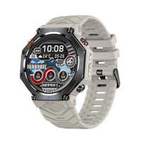 Montre connectée KC91 GPS ChatGPT AI Assistant vocal intelligent avec écran IPS de 1,39 pouce, étanche 3ATM, suivi du sommeil, calendrier, boussole
