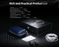 Écouteurs intra-auriculaires KZ Zenith Ultra avec transducteur dynamique linéaire, corps métallique, design creux, pour monitoring DJ, tonalité réglable, filaires, IEM