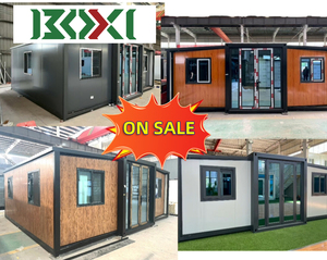 Maison préfabriquée en conteneur extensible avec énergie solaire prête à vivre - Product Image 1