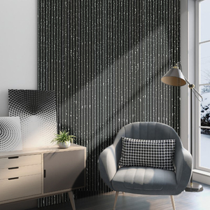 3D Mdf wood Pet Strip pannello scanalato fonoassorbente pannello acustico pannello a <span class=keywords><strong>doghe</strong></span> insonorizzate <span class=keywords><strong>in</strong></span> legno massello di quercia per pannelli a parete soffitto - Product Image 5