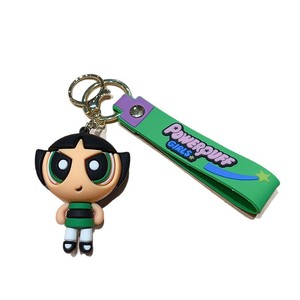All'ingrosso piccola poliziotta feitiana serie modello 3D portachiavi in Silicone eco-friendly durevole cartone animato di vendita caldo - Product Image 6
