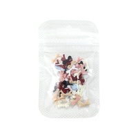 Mini nœuds en résine pour nail art, strass non thermocollants, styles variés, couleur unie, rouge Anqila, grandes et petites tailles, vente en gros Huarong