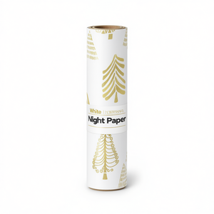 กระดาษไวท์ไนท์ 1.5 ม. X 70 ซม. แพ็ค 25 ชิ้น อุปกรณ์สำหรับวันหยุดคริสต์มาส - Product Image 2
