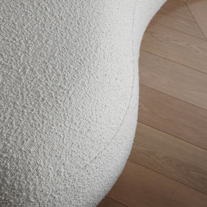 Mobili moderni <span class=keywords><strong>divano</strong></span> curvo Set tessuto rotondo bianco soggiorno appartamento Boucle <span class=keywords><strong>divano</strong></span> italiano minimalista <span class=keywords><strong>divano</strong></span> - Product Image 5