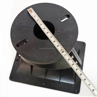 Boîte de haut-parleur en bois système audio 75 core line array haut-parleur klaxon en plastique tweeter haut-parleur 38 sortie guide d'ondes pour haut-parleur aigu