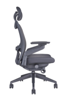 Chaise de bureau ergonomique moderne EagleSeating de Foshan avec dossier en maille, support lombaire réglable et revêtement en tissu