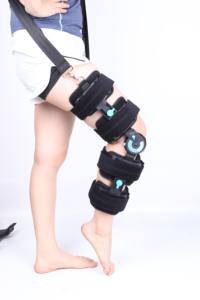 Sertifikat CE ikat pinggang gaya dapat disesuaikan, penyangga lutut ortopedi pereda nyeri dan perlindungan sendi rehabilitasi - Product Image 3