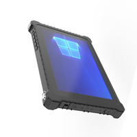 Tablette industrielle haute performance 10.1 pouces 12000mah grande batterie robuste tablette PC avec lecteur de codes à barres d'empreintes digitales Nfc Q10S