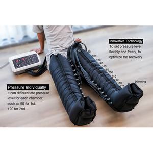 CE-máquina de drenaje linfático para presoterapia, masajeador de piernas completo, recuperación de masaje súper dinámico, 12 cámaras, pie, pantorrilla, rodilla, muslo - Product Image 6