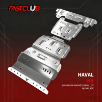 Protection de moteur et plaque de protection inférieure en alliage d'aluminium mobile HAVAL FASTCULB-H9 5/8 mm - Aluminium naturel