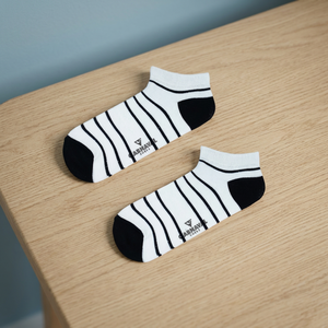 Colorful Printed Unisex Weaving Short Sports <b>Socks</b> with Booties and Stripes Pattern Homewear Wash Type 1 From TR - Product Image 2