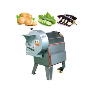 High Productivity 304 Stainless Steel <b>Vegetable</b> & <b>Fruit</b> Cutting <b>Machine</b> with Potato Shredder Eco-Friendly Motor - Product Image 1