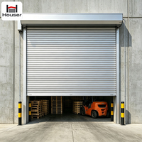 Porte à enroulement en aluminium anti-corrosion résistante aux ouragans pour centre logistique, fournisseur Chine