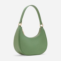 Sac à bandoulière demi-lune en cuir Pu pour femmes, sac à main personnalisé, pochette pour femmes, nouvelle collection