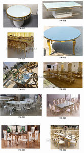 <span class=keywords><strong>Nuovo</strong></span> modello di lusso per matrimoni all'aperto per banchetti in acciaio inox <span class=keywords><strong>nuovo</strong></span> cuscino in velluto con schienale alto - Product Image 5