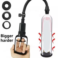 Extensor de Pene al Vacío, Juguete Sexual para Hombres, Bomba Potente para Agrandar el Pene, Aumentar la Longitud, Entrenamiento Masculino, Erótico para Adultos, Sin Imágenes Obscenas