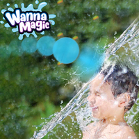 Vente en gros de balles d'eau pour bataille d'eau, balles d'eau réutilisables, non toxiques, en silicone PVC, rechargeables, jouets pour enfants, unisexe, Halloween