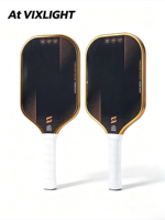 Raquette de pickleball en fibre de carbone T800 avec noyau en mousse MPP, pressée à chaud, directement de l'usine, pour l'entraînement et les matchs en club